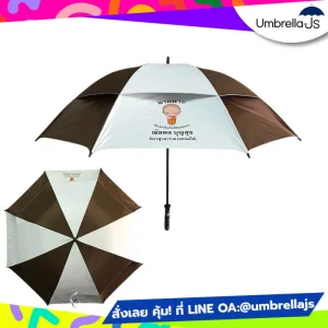 ร่มกอล์ฟ 30 นิ้ว 2 ชั้น สกรีนโลโก้ ลายพระ