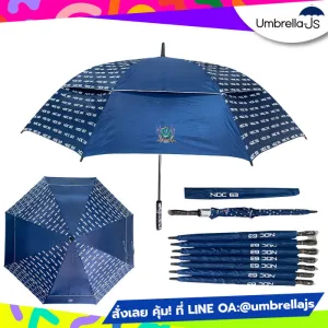 ร่มกอล์ฟ 30 นิ้ว 2 ชั้น สกรีนโลโก้ NDC63