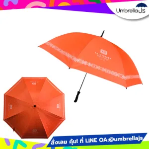 ร่มกอล์ฟ 30 นิ้ว Laminiera สีส้ม สะดุดตา