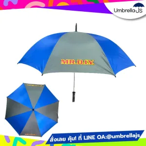 ร่มกอล์ฟ 30 นิ้ว MR DIY สีเทาน้ำเงิน
